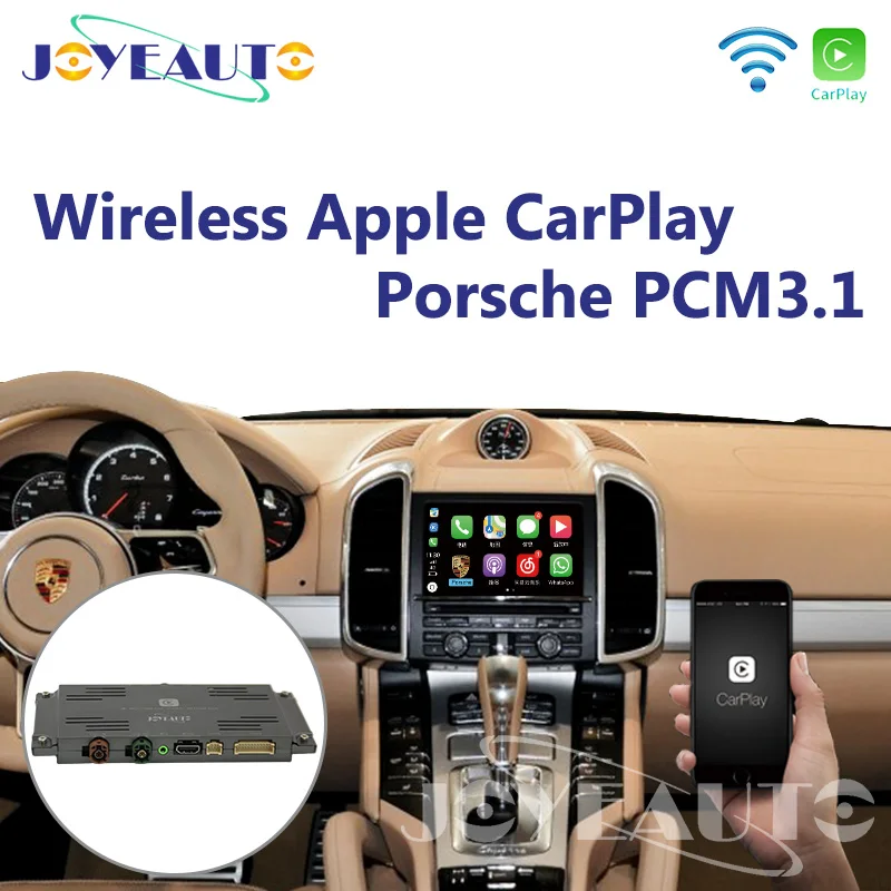 

Joyeauto Aftermarket Cayenne Macan PCM3.1 Wifi Wireless Apple CarPlay Interface Retrofit for Porsche Panamera Car play Upgrade