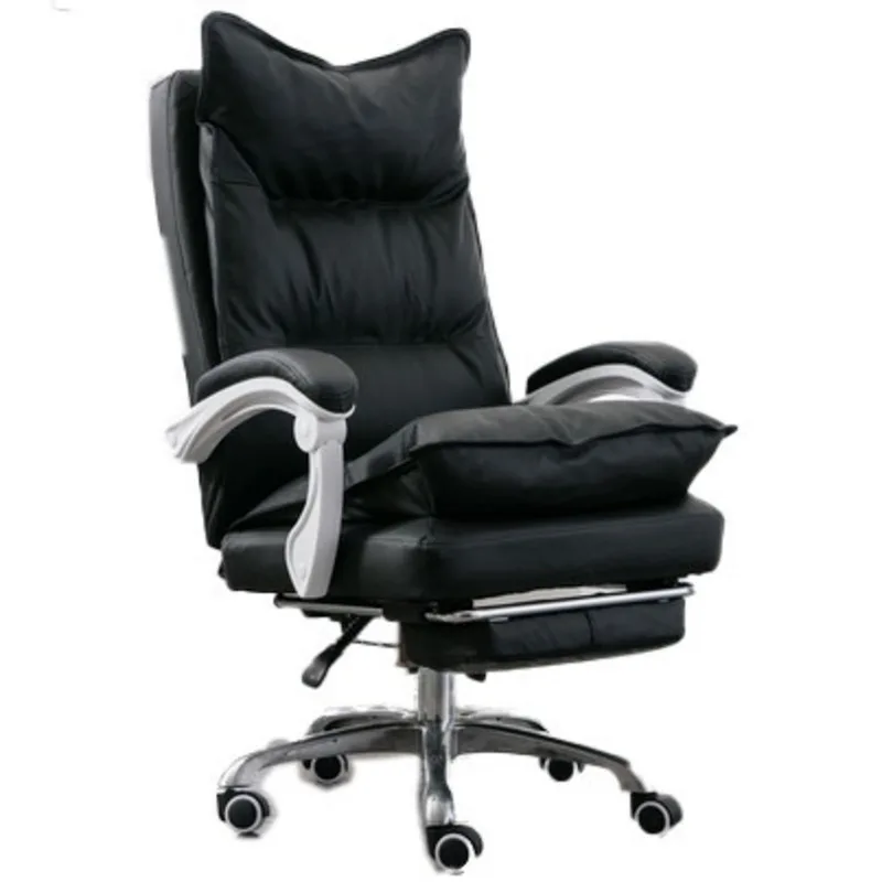 

High Quality 515b Office Esports Gaming Live Boss Chair Synthetic Leather Wheel With Footrest Ergonomics Household Steel Feet