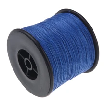 CGDS 500 м 100 фунтов 0,5 мм супер сильная плетеная леска PE 4 нити цвет: синий