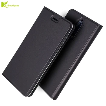 Перейти на Алиэкспресс и купить Кожаный чехол-книжка Etui для Nokia X6 9 8 7 6 5 3 2 1 Чехлы для Nokia 2,1 3,1 5,1 Plus 6,1 2018 Роскошный чехол-кошелек