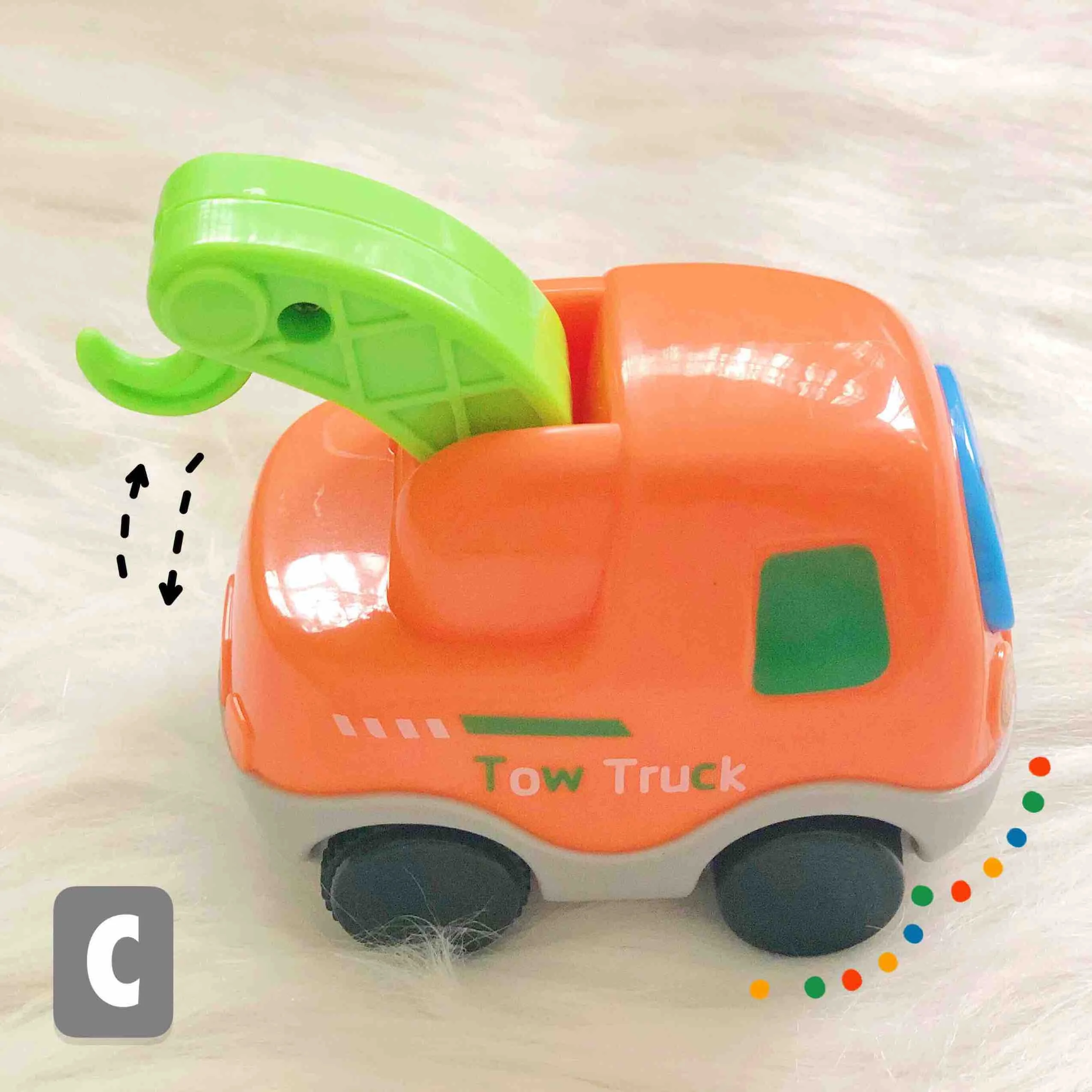 Литой игрушечный автомобиль для детей, мультипликационная модель автомобиля для детей, обучающий Мини Деревянный автобус, грузовик, поезд, трактор - Цвет: C