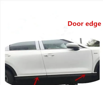 

stainless steel body side moldings side door decoration For Mazda CX-5 2017 2018 Second generation Car styling