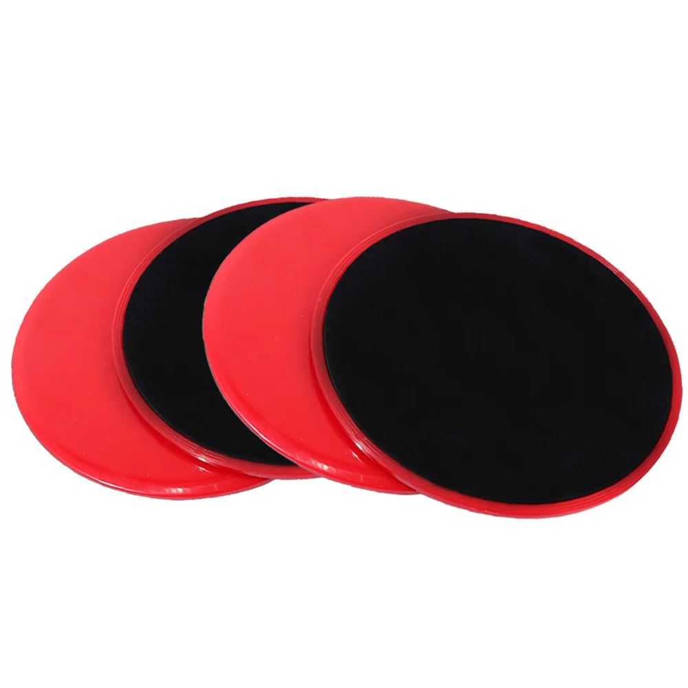 4Pc Fitness Gliding Discs CrossFit Glide Core Slider Exercise Workout