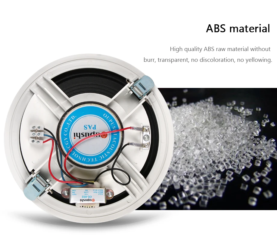С фабрики системе звукоусиления 10 Вт динамик пассивный 8 дюймов потолочный громкоговоритель CE802