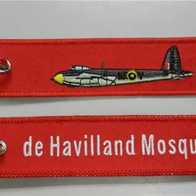 De Havilland комаров персонализированные рекламные ключевые теги брелоки
