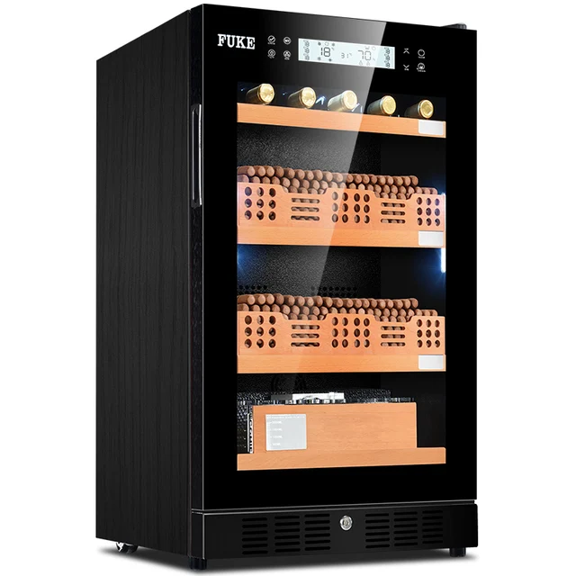 Fuke Cigar Cabinet Humidor Led Light Humidor Cooler Humidor