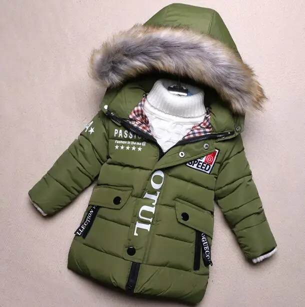 

Fashion Children Down Jacket Russia Winter Jacket For Girls Thick Duck Down Kids Outerwears For Cold -30 degree Jacket Warm Coat