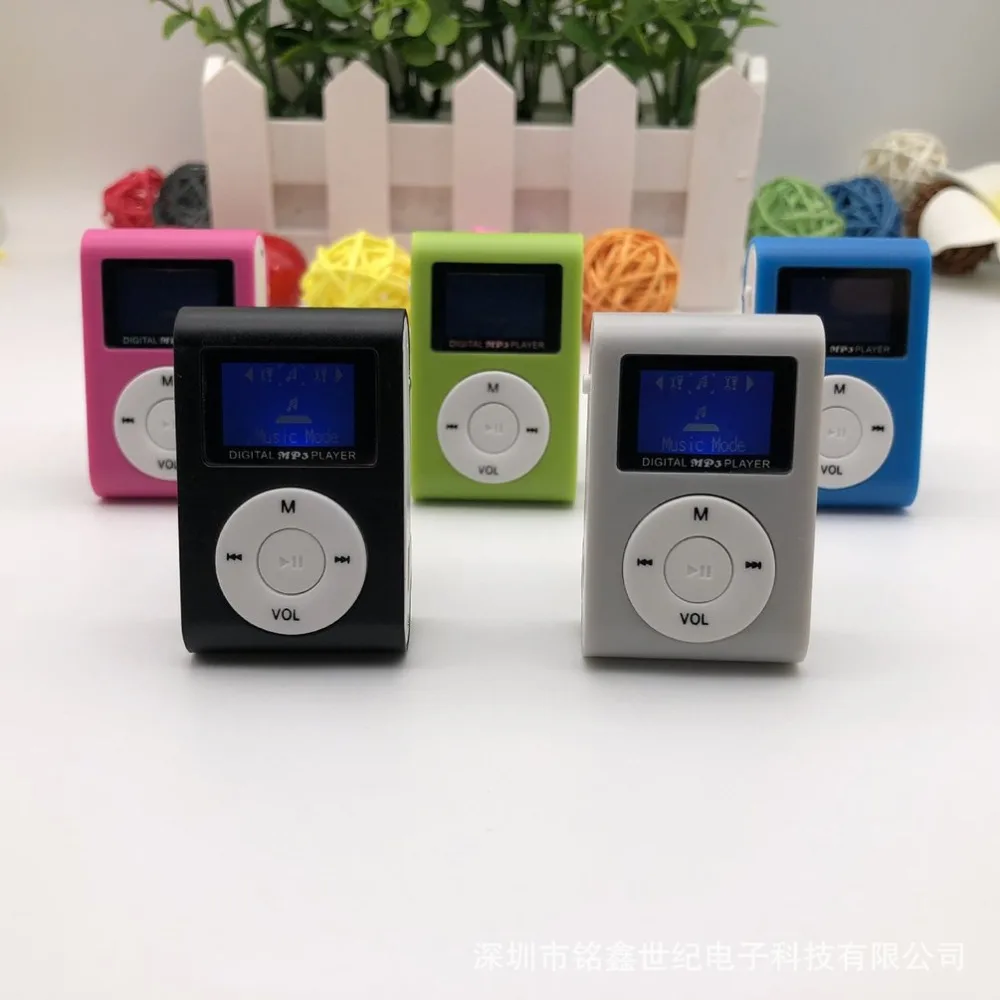 

Small Size Portable MP3 Player Mini LCD Screen MP3 Player Music Player Support 32GB TF Card Best Gift