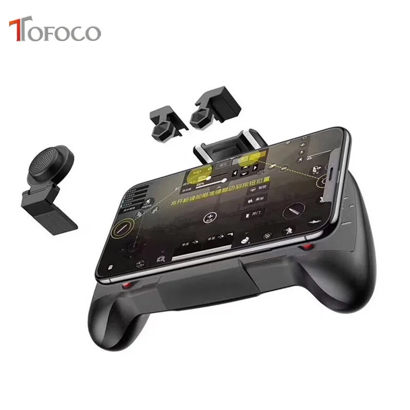  Pubg Mobile Controller Trigger Game Fire Button Phone Joystick For PUBG For IPhone 7 8 Plus X For X