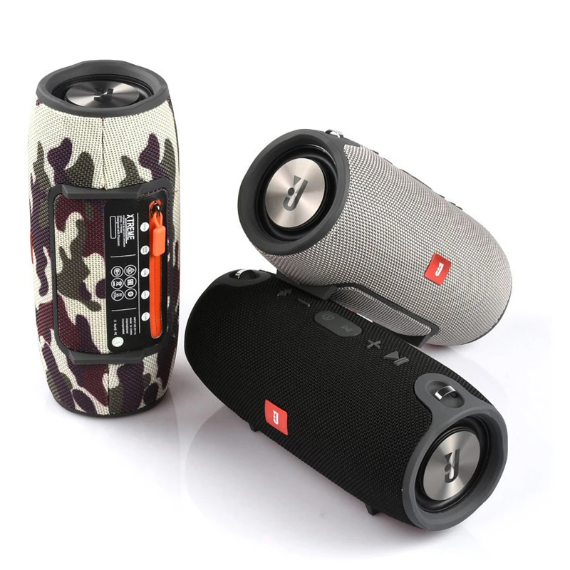 

Yoteen Portable TF Card USB FM Radio Line In Wireless Fabric BT Speakers Xtreme Sound Bar for Outdoor Indoor Iphone Xiaomi