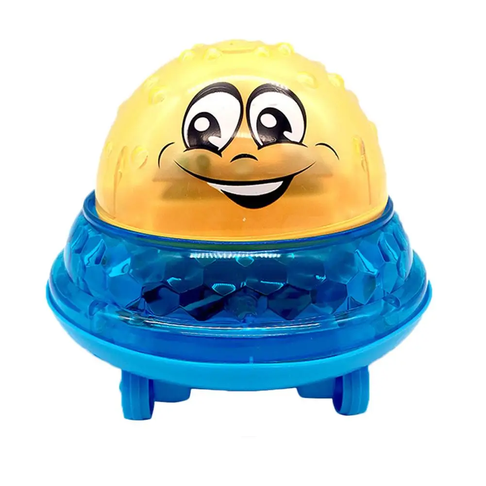 Детская электрическая индукционная вода поло игрушка детская ванная комната Играть Вода Ванна свет игрушка Автоматическая Индукционная спринклер для ребенка - Цвет: with Base
