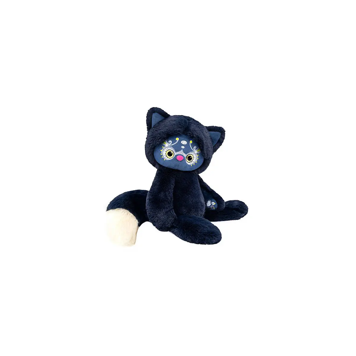 Мягкая игрушка Budi Basa Lori Colori Нео(Neo), чёрный, 30 см