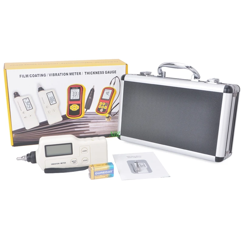 0.1199.9m/s Electronic Vibration Meter Portable AC Output Digital