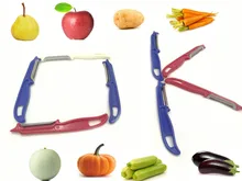 

1 PCS Washoploon Fruit And Vegetable Peeler Kitchen Craft Fruit Peeler For Cocktails Graters Peelers & Slicers Blue/Red/White