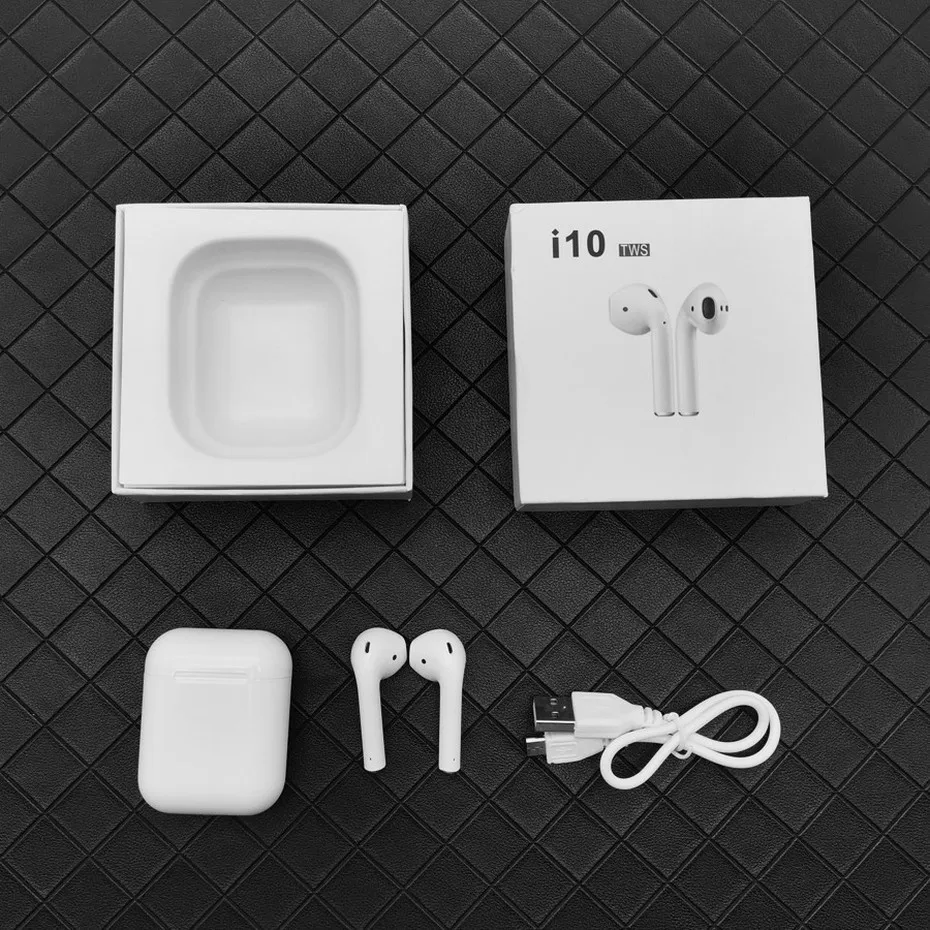 i10 tws Pop up Bluetooth 5.0 Wireless Earphones Touch control Earbuds For iPhone Xiaomi Huawei PK i12 i9s i14 not W1 Chip (2)