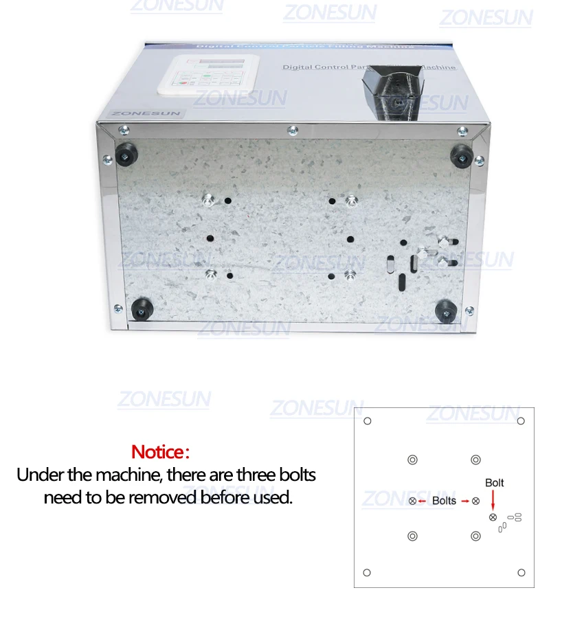 Автоматическая интеллектуальная машина для наполнения порошков ZONEPACK, взвешивание частиц, зерно, медицина, семена, фрукты, соль, упаковка, наполнитель, 1-100 г 