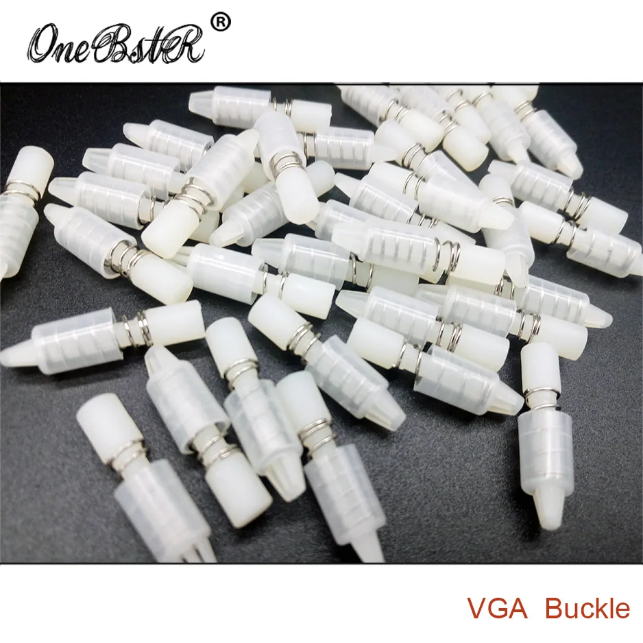 10Pcs/Lot Computer Graphics VGA CPU Buckle Fan Radiator Spring Retaining Screw Nail Glue