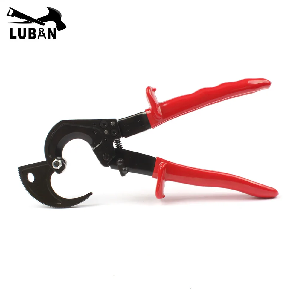 HS 325A 240mm HS 325A Hand Ratchet Cable Cutter Plier, Ratchet Wire