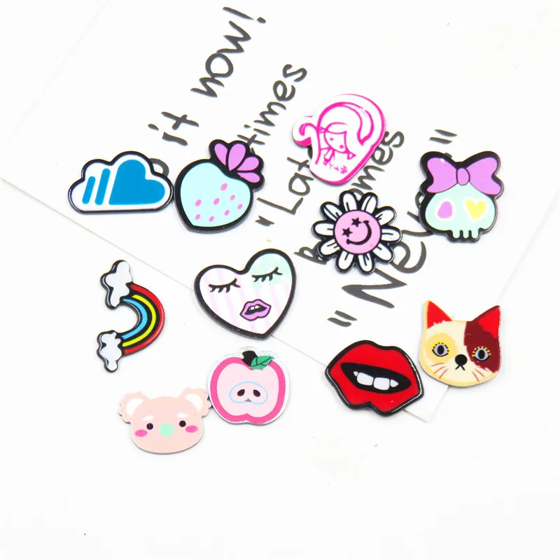 

1PCS Creative Many Types Resin Without Clip For Girls Bohemian Headband Scrunchy Kids DIY Fitting Hair Accessories For Women