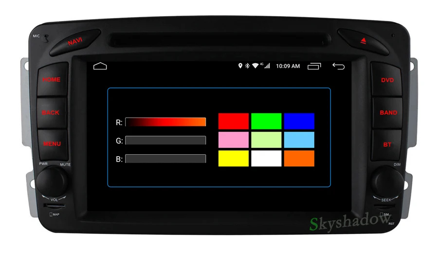 Top C500 4G SIM Android 6.0 8 Core 2GB RAM Car DVD Player RDS Radio GPS Map WIFI Bluetooth For Benz W163 W168 Viano Vito W463 W210 17