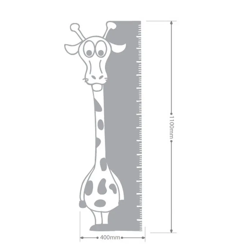 cartoon giraffe height ruler line growth chart background wallpaper giraffe height chart