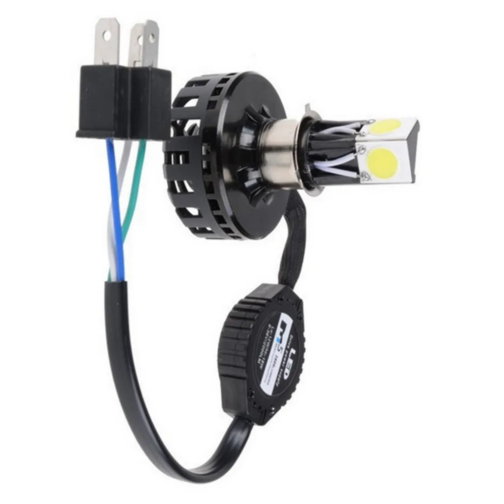 

New H4 LED Motorcycle Headlight Bulb 6500K 3000Lm 18W Low Beam Conversion Kit DC 12V Headlamp Flood Light Hot Selling Hot