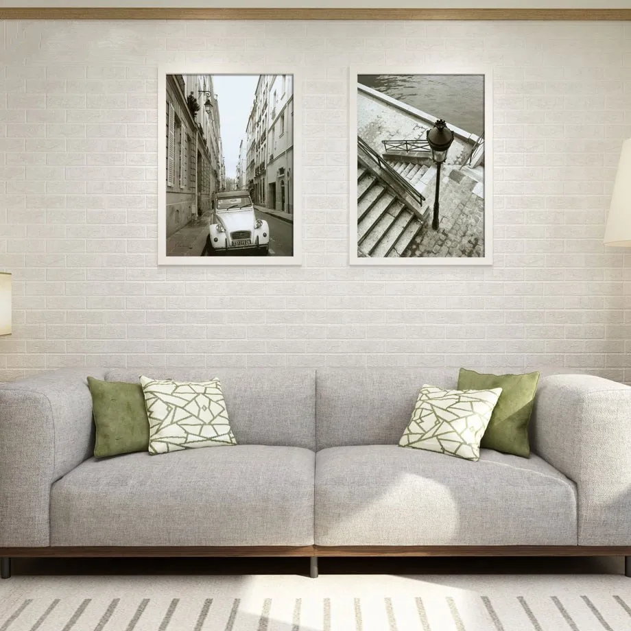 Paris-Tower-Street-Lamp-Car-Stairs-Retro-Wall-Art-Canvas-Painting-Nordic-Posters-And-Prints-Wall (2)