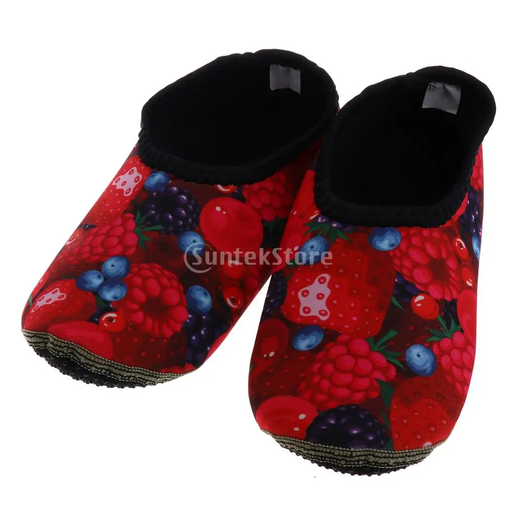 Men Women Water Shoes Premium Neoprene Aqua Socks Yoga Exercise Pool Beach Dance Swim Slip On Surf