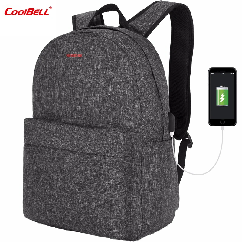 

Fashion Computer Backpack Women Polyerter Lightweight Laptop Bag Backpack Male Student Travel Day pack For 15.6 inch Laptop