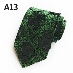 Новый Классический держател жаккардовый шелк Для мужчин мужские галстук галстуки Свадебная вечеринка