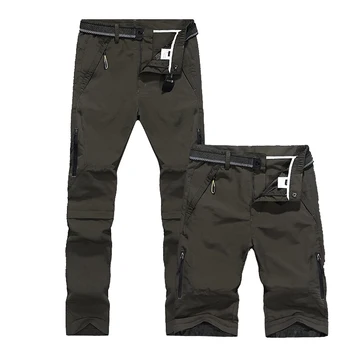

Summer Cargo Pant Men Pants Military Casual Removable Pantalon Homme Mid-waist Tactical Pants Plus Size L-5XL Trousers Men