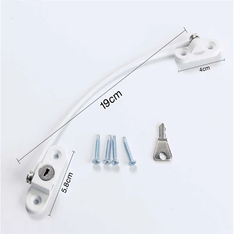 Baby safety lock stainless steel window child safety reducer child safety lock child prevention child fall prevention window loc