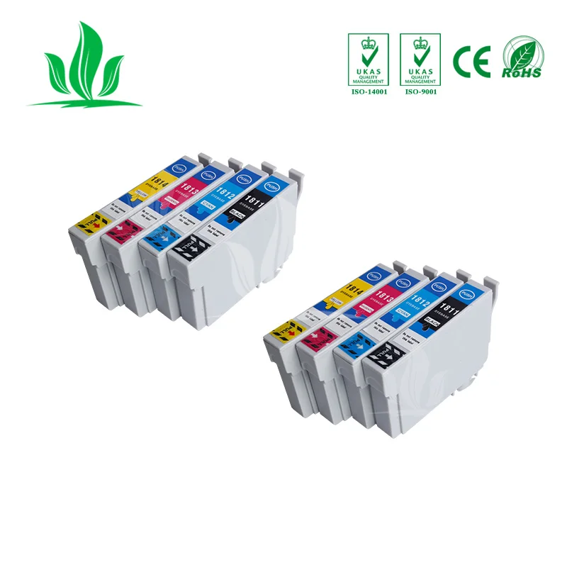 

2sets T1811 Compatible Ink Cartridge for EPSON Expression Home XP215 XP312 XP315 XP412 XP415 XP225 XP322 Printer