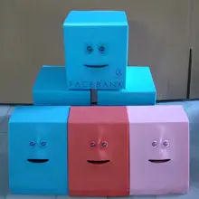 Hot selling Cute font b Facebank b font font b Face b font Money Box Sensor
