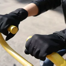 Осенне-зимние импортные мужские и женские уличные перчатки для бега, ветрозащитные флисовые теплые велосипедные перчатки, опт 2