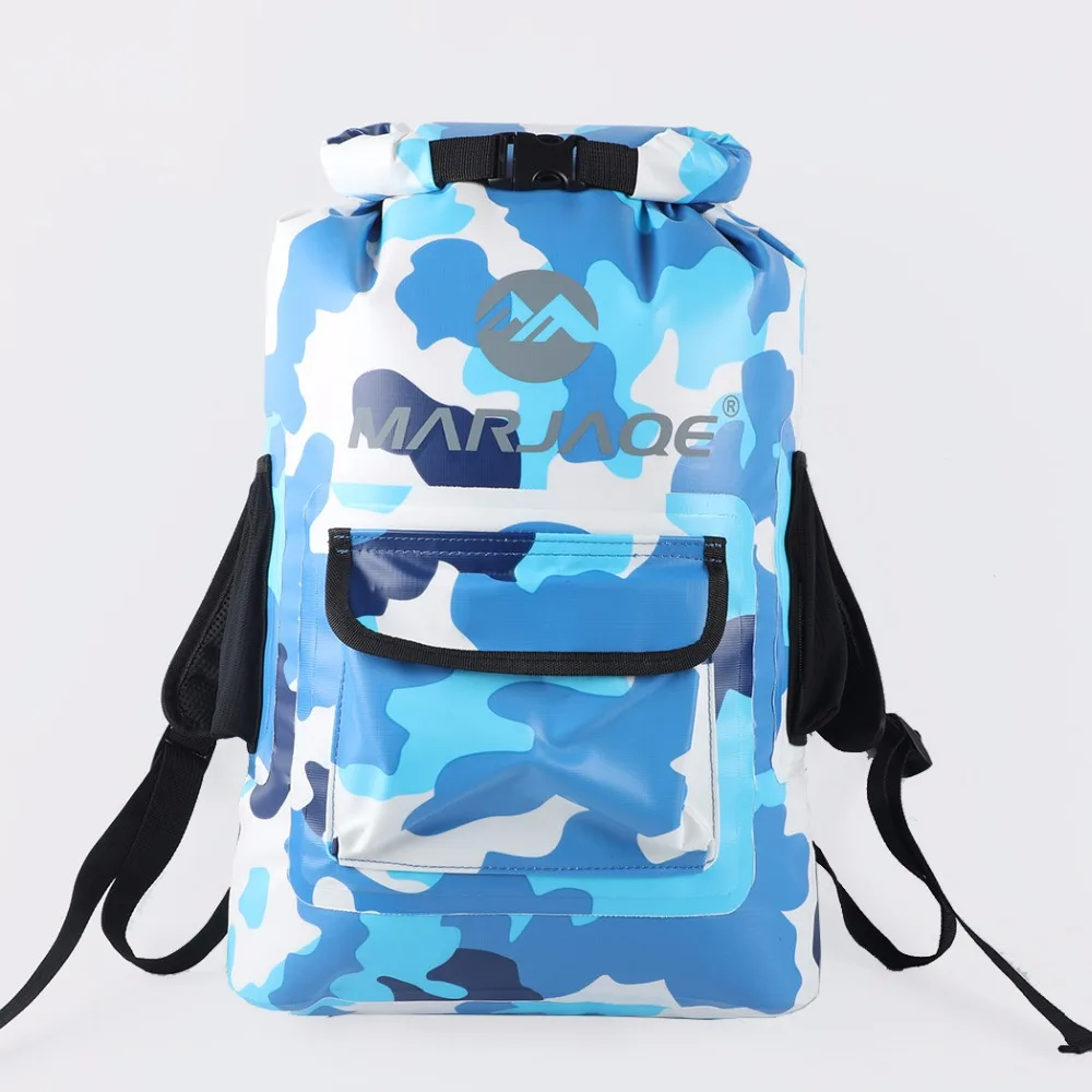 2L Floating Waterproof Dry Bag Roll Top Backpack waterproof fabric Z2R0 