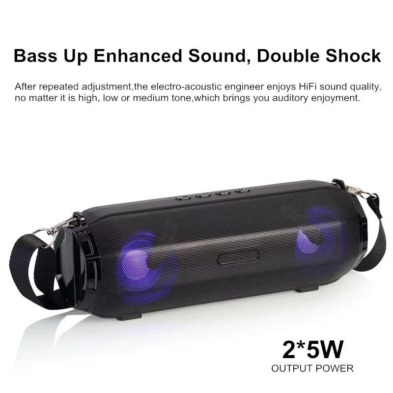 HANTOPER-Portable-wireless-Bluetooth-Speaker-Stereo-big-power-10W-system-TF-Card-Music-Subwoofer-Column-Speakers (1)