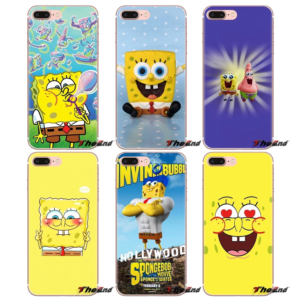 Xiaomi Redmi 4a S2 注 3 3 S 4 4 5 プラス 6 7 6a プロ Pocophone F1 スポンジボブパトリック スターゲームボブシリコーンシェルケース Fitted Cases Aliexpress