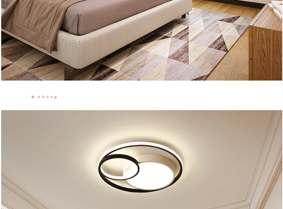 简约现代led吸顶灯房间灯北欧灯具主卧室灯-2019新款客厅灯-tmall_09