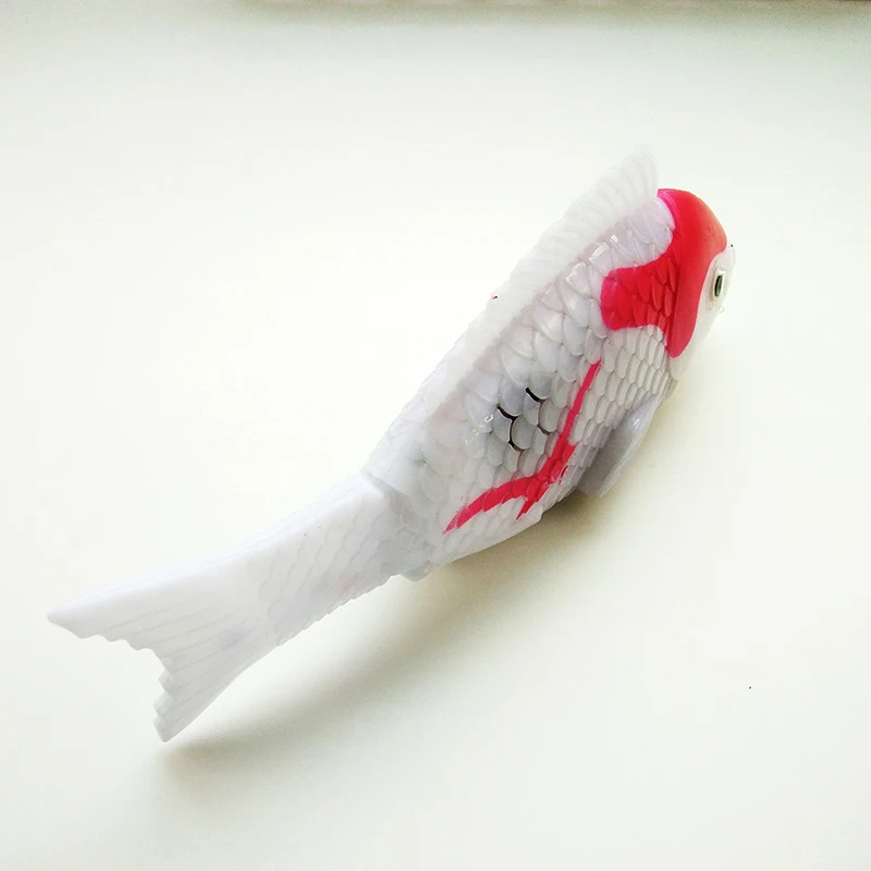 Whole Body Light Electric Music Rocking Fish Tail Will Be Brighter With Lamp Electronic Plastic Flashing Battery Operated 2021 4