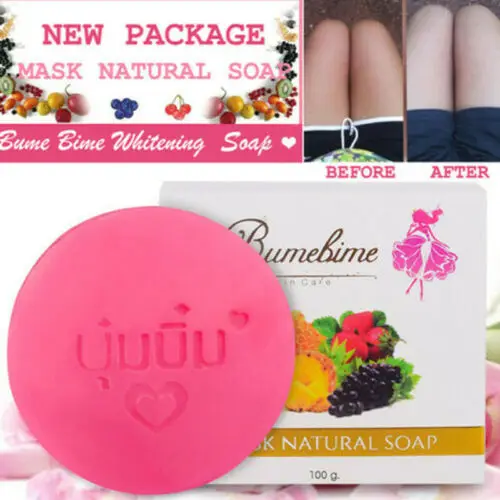 

Instant Miracle Whitening Soap Hot New Get Rid Of Bacteria Causing Acne Health Handmade Soap Leaves Skin Soft Moisturized