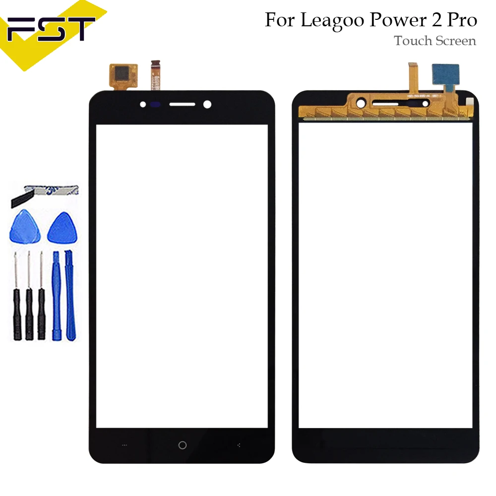 

5.2''Touch Glass Panel For Leagoo Power 2 Pro Touch Screen Digitizer Sensor Front Outer Glass Lens Without LCD+ Tools
