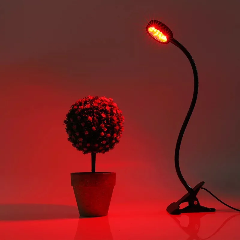 Растет свет 5 V USB Fitolampy LED полный спектр Фито лампа с контроллером для овощей