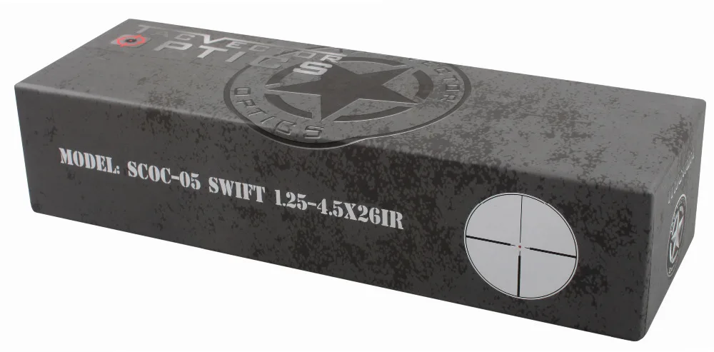 Вектор Оптика Тактический Swift 1 25 4 5x26 компактный прицел с подсветкой L4 точка