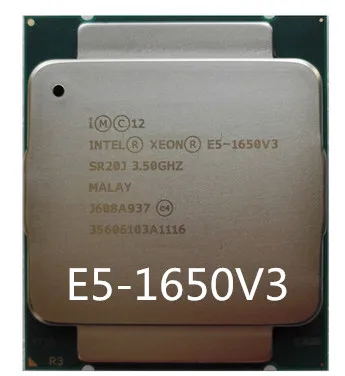 Intel Ксеон E5 1650 V3 3,5 ГГц 6 Core 15 Мб Кэш LGA2011-3 Процессор E5 1650-V3 процессор 1650V3