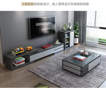 TV Stand modern Living Room TV monitor stand mueble stalinite cabinet mesa+tv table stand+ Coffee centro Table home furniture mueble computer painel para madeira soporte de pie european wodden living room furniture meuble monitor stand table tv cabinet