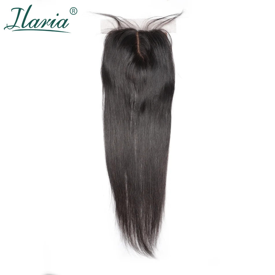 ILARIA HAIR Brazilian Human Hair Silk Base Closure