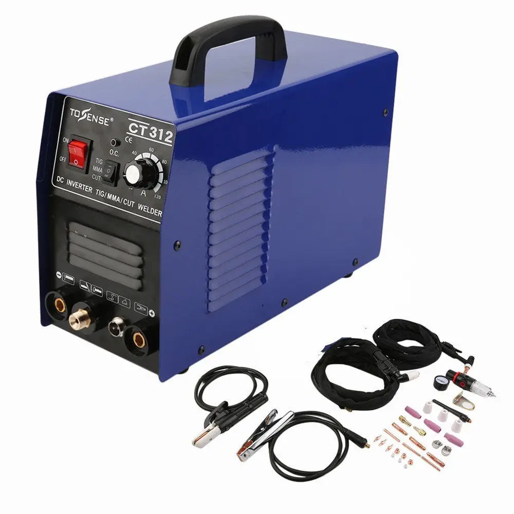 CT312 3IN1 Welding machine TIG//MMA//Plasma cutter welder /& torches /& accessories