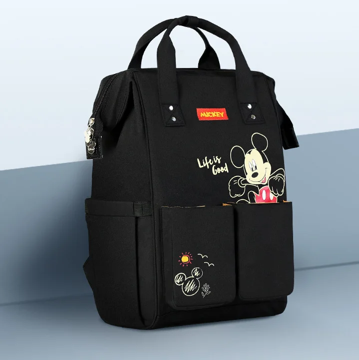 Дисней сохранение тепла пеленки мешок USB Подогрев дорожный рюкзак для беременных большой емкости для кормления ребенка сумка уход за подгузниками рюкзак