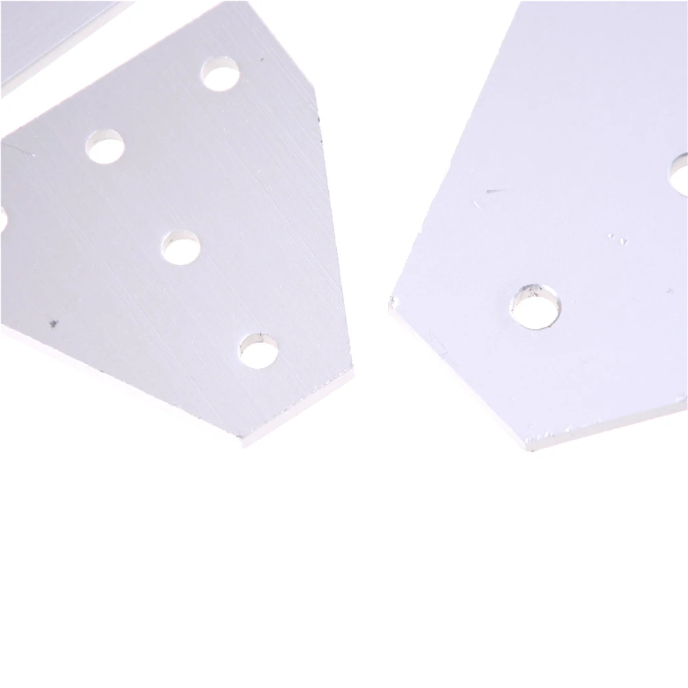 6063-T6 Соединительная пластина угловой кронштейн Соединительная полоса для алюминиевого профиля 3030 4040 с 5/7 отверстиями